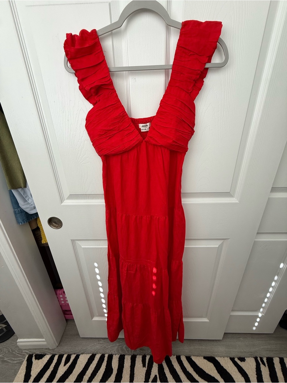 Jason Wu Red Maxi Dress